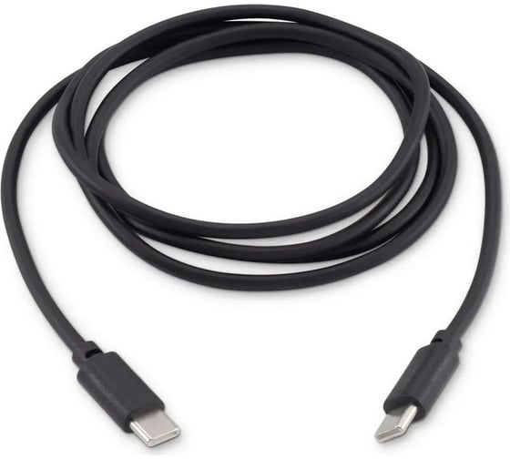 Кабель BURO BU-USB-CC-1.2M-100W USB Type-C (m)-USB Type-C (m) 1.2м черный 1942915