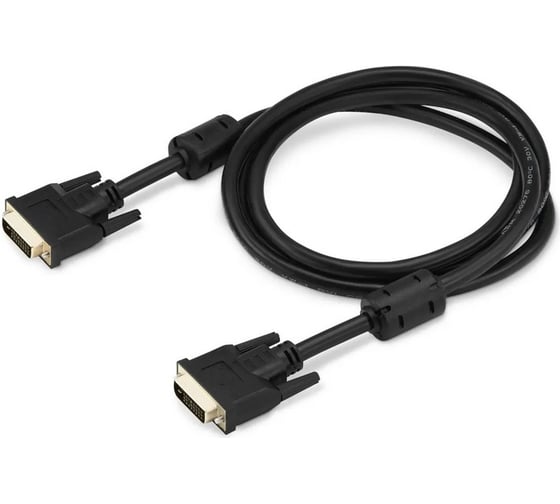 Кабель BURO DVI-D (m) DVI-D (m) 1.8м феррит.кольца 817237
