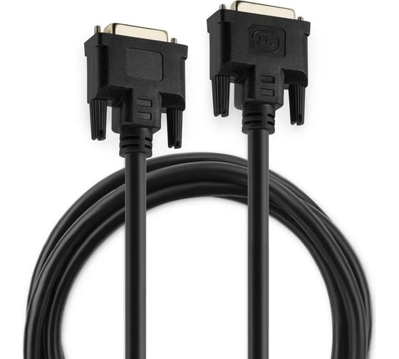 Кабель BURO DVI-D (m) DVI-D (m) 3м (BHP RET DVI30) феррит.кольца черный 485579