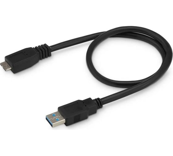 Кабель BURO MK30-AM-0.5 micro USB 3.0 B (m) USB A(m) 0.5м черный 1518718