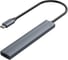 Концентратор VENTION OTG USB 3.2 Gen 2 Type-C на 4 USB порта + USB-C PD Серый - 0.15м. CKHHB 1