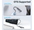 Концентратор VENTION OTG USB 3.2 Gen 2 Type-C на 4 USB порта + USB-C PD Серый - 0.15м. CKHHB 4