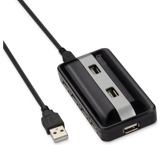 Разветвитель BURO USB 2.0 BU-HUB7-U2.0 7порт. черный 389738
