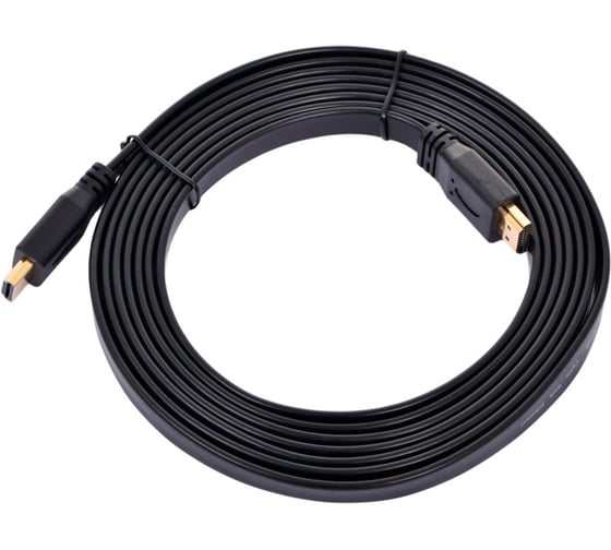Кабель Telecom hdmi 19m/m, 1.4v, w/ethernet/3d, плоский, 1m CG540D-1M 1