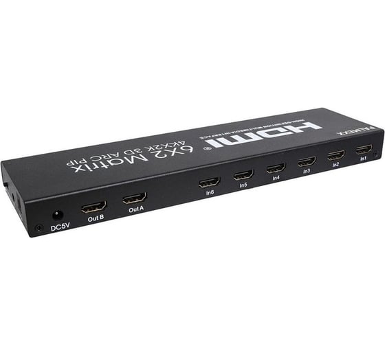 Матрица PALMEXX AYM6x2V14 6HDMI*2HDMI 3D ARC PIP 4K/30Hz (2160p, HDMI 1.4b) PX/AYM-6X2V14