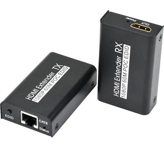 Удлинитель PALMEXX AYE02 HDMI до 60 метров POC UTP CAT6/7 PX/AYE-02-60M