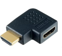Угловой горизонтальный переходник PERFEO HDMI A вилка - HDMI A розетка A7011 30005753