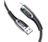 Дата-кабель USAMS US-SJ518 Type-C - Lightning, PD быстрая зарядка 20W, 1.2 m, черный (SJ518USB01) УТ000028973 1
