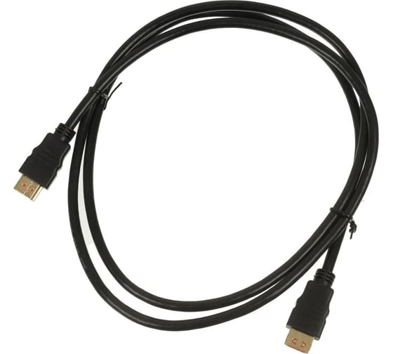 Кабель аудио-видео BURO HDMI 1.4, HDMI (m)/HDMI (m), 1.5м, позолоченные контакты, черный (BHP1.5M) 375146