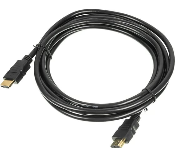 Кабель аудио-видео BURO HDMI 1.4, HDMI (m)/HDMI (m), 3м. черный (BHP HDMI 3) 395381