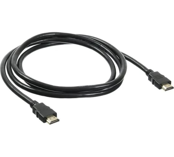 Кабель аудио-видео BURO HDMI 2.0, HDMI (m)/HDMI (m), 1.8м, позолоченные контакты, черный (BHP HDMI 2.0-1.8) 1147067