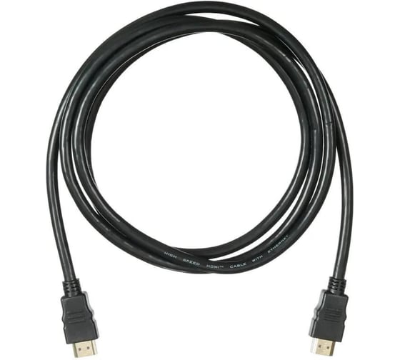Кабель аудио-видео BURO HDMI 2.0, HDMI (m)/HDMI (m), 1.8м, позолоченные контакты, черный (BHP HDMI 2.0-1.8) 1147067