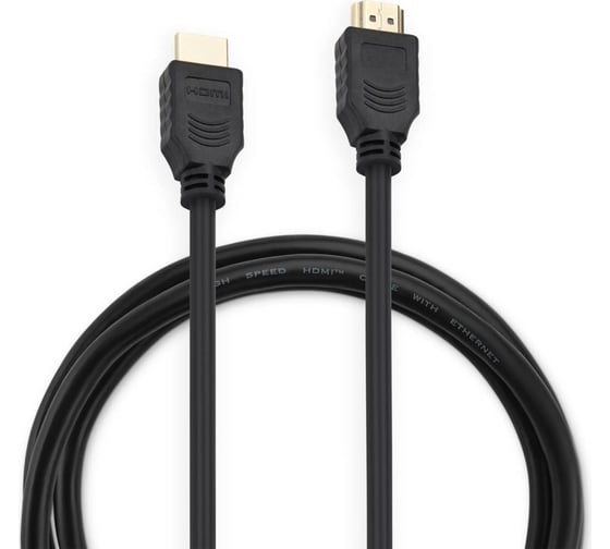Кабель аудио-видео BURO HDMI 2.0, HDMI (m)/HDMI (m), 1.5м, позолоченные контакты, черный (BHP HDMI 2.0) 409274