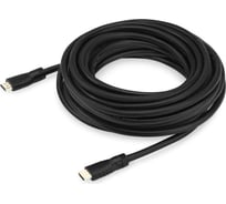 Кабель аудио-видео BURO HDMI 2.0, HDMI (m)/HDMI (m), 15м, позолоченные контакты, черный (BHP HDMI 2.0-15) 1147080