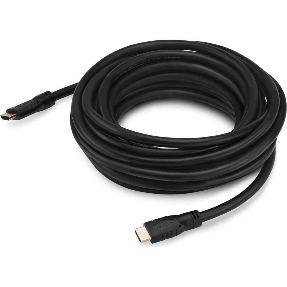 Кабель аудио-видео BURO HDMI 2.0, HDMI (m)/HDMI (m), 7м, позолоченные ...