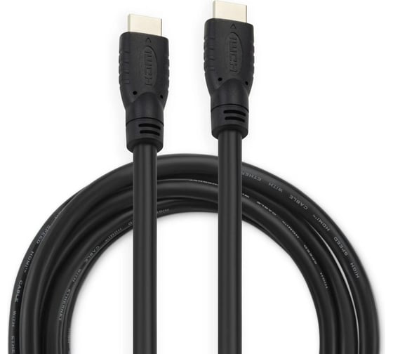 Кабель аудио-видео BURO HDMI 2.0, HDMI (m)/HDMI (m), 7м, позолоченные контакты, черный (BHP HDMI 2.0-7) 1147069