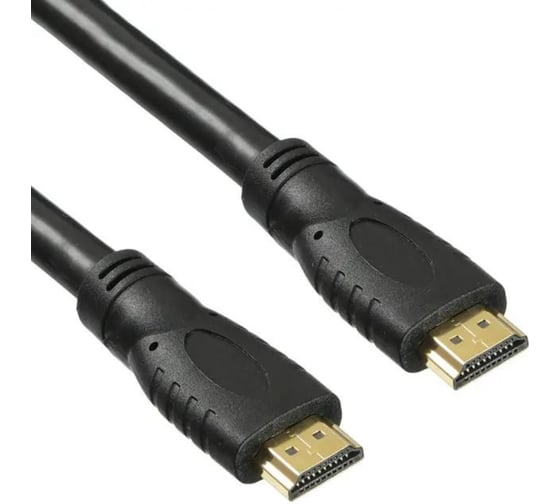 Кабель аудио-видео BURO HDMI 2.0, HDMI (m)/HDMI (m), 7м, позолоченные контакты, черный (BHP HDMI 2.0-7) 1147069
