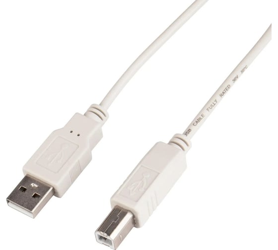 Кабель BURO USB A(m) USB B(m), 3м, (USB-A-B-3C) 1478141
