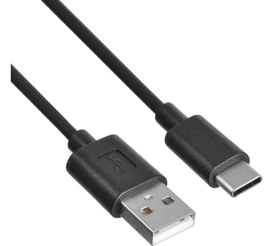 Кабель BURO USB-TC-1.2B3A USB (m)-USB Type-C (m), 1.2м, черный 1478137 1