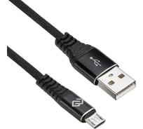 Кабель DIGMA MICROUSB-1.2M-BRAIDED-BLK USB (m)-micro USB (m) 1.2м черный 1080378