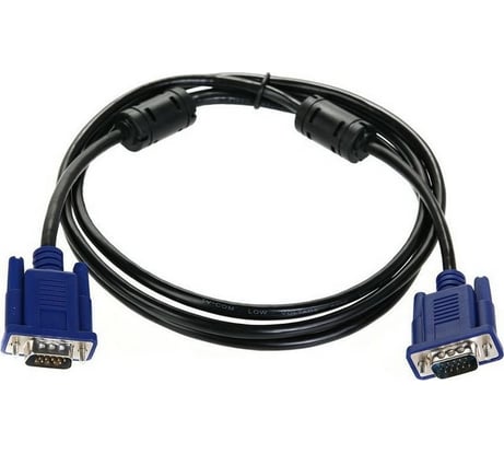 Соединительный кабель TV-COM SVGA (15M/15M) 1,8m 2 фильтра QCG120H-1.8M