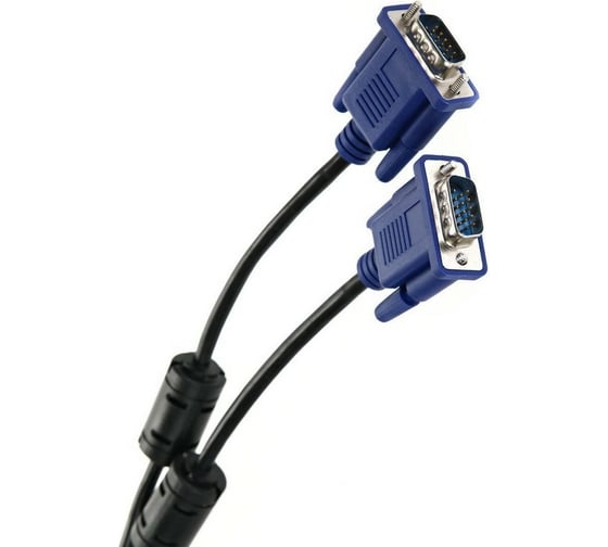 Соединительный кабель TV-COM SVGA (15M/15M) 1,8m 2 фильтра QCG120H-1.8M
