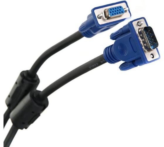 Удлинительный кабель TV-COM SVGA (15m/15f) 20m 2 фильтра QCG122H-20M