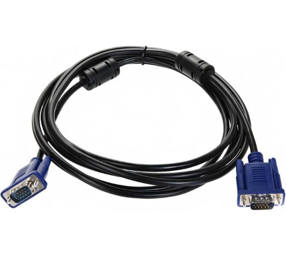 Соединительный кабель TV-COM SVGA (15M/15M) 3m 2 фильтра QCG120H-3M
