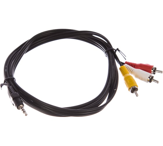Соединительный кабель Telecom 3.5 Jack /M/-3 RCA /M/ TAV4545-1.5M