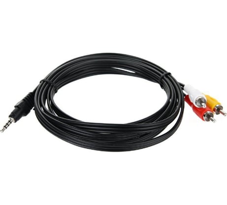 Соединительный кабель Telecom 3.5 Jack /M/-3 RCA /M/ TAV4545-2M