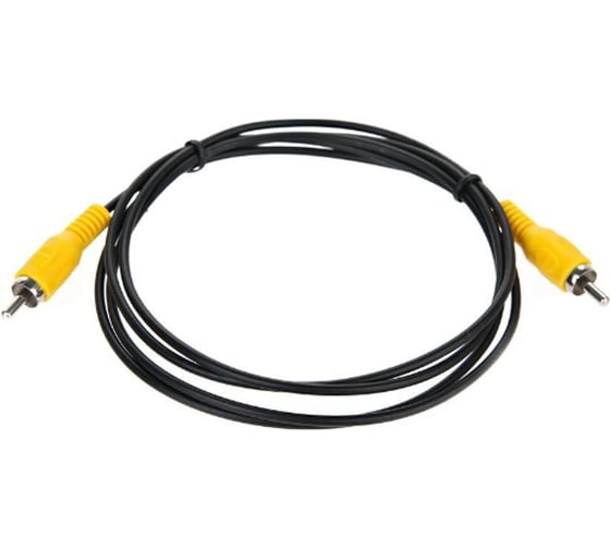 Соединительный кабель Telecom RCA /M/-RCA /M/ черный 1,5m TAV4158-1.5M 1