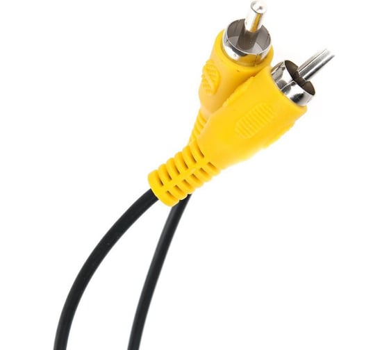 Соединительный кабель Telecom RCA /M/-RCA /M/ черный 1,5m TAV4158-1.5M
