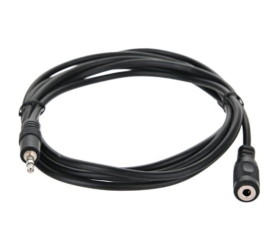 Удлинительный кабель Telecom 3.5 Jack /M/-3.5 Jack /F/, стерео, аудио, 2м TAV7179-2M