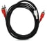 Соединительный кабель VCOM 2xRCA /M/ - 2xRCA /M/ черный 3m, VAV7158-3M 1
