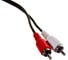 Соединительный кабель VCOM 3.5 Jack /M/ - 2xRCA /M/, стерео, аудио, 1.8м VAV7183-1.8M 3