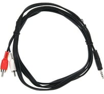 Соединительный кабель VCOM 3.5 Jack /M/ / 3 RCA /M/ CV213-1.5M