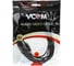Соединительный кабель VCOM 3.5 Jack /M/ - 3.5 Jack /M/, стерео, аудио, 3м VAV7175-3M 3