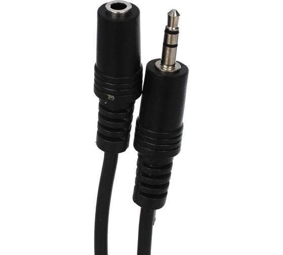 Удлинительный кабель VCOM 3.5 Jack /M/ - 3.5 Jack /F/, стерео, аудио, 1.5м VAV7179-1.5M