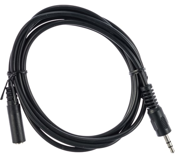 Удлинительный кабель VCOM 3.5 Jack /M/ - 3.5 Jack /F/, стерео, аудио, 1.5м VAV7179-1.5M