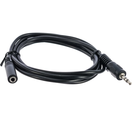 Удлинительный кабель VCOM 3.5 Jack /M/ - 3.5 Jack /F/, стерео, аудио, 1.5м VAV7179-1.5M
