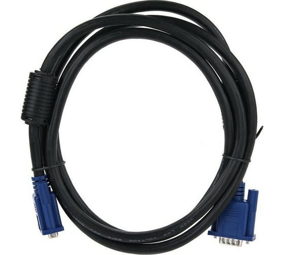 Удлинительный кабель VCOM Монитор-SVGA card /15M-15F/ 1.8m, 2 фильтра VVG6460-1.8M VVG6460-2MO