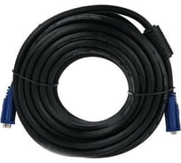 Удлинительный кабель VCOM Монитор-SVGA card /15M-15F/ 10m, 2 фильтра VVG6460-10M VVG6460-10MO