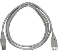 Удлинительный кабель VCOM USB2.0 AM/AF 1.8m /CU202-G/ CU202-G-1.8M