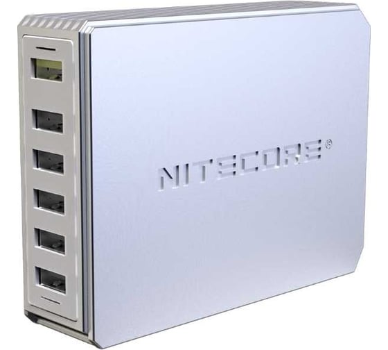 Зарядное устройство Nitecore ua66q 6-портовый usb-адаптер 18389
