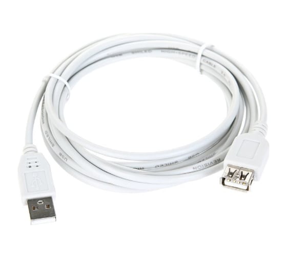 Удлинительный кабель Telecom USB2.0 Am--Af 3,0 м TC6936-3MO-GY