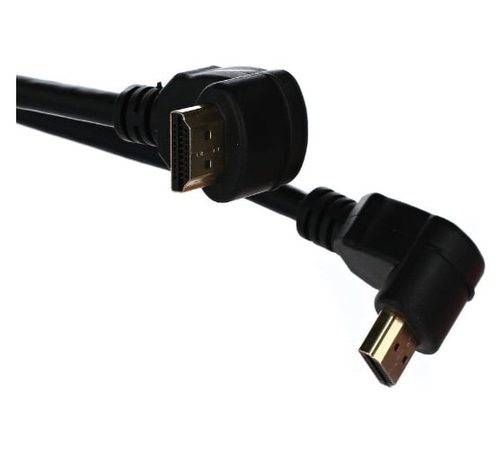 Кабель с двумя угловыми коннекторами Telecom HDMI 19M/M, 1.4V, 1м CG501D_A90_1M