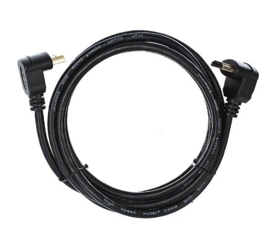Кабель с двумя угловыми коннекторами Telecom HDMI 19M/M, 1.4V, 2м CG501D_A90_2M 1