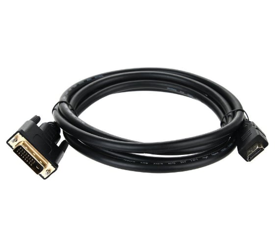 Кабель Telecom HDMI to DVI-D Dual Link /19M -25M/ 2м, CU CG481G-2M 1