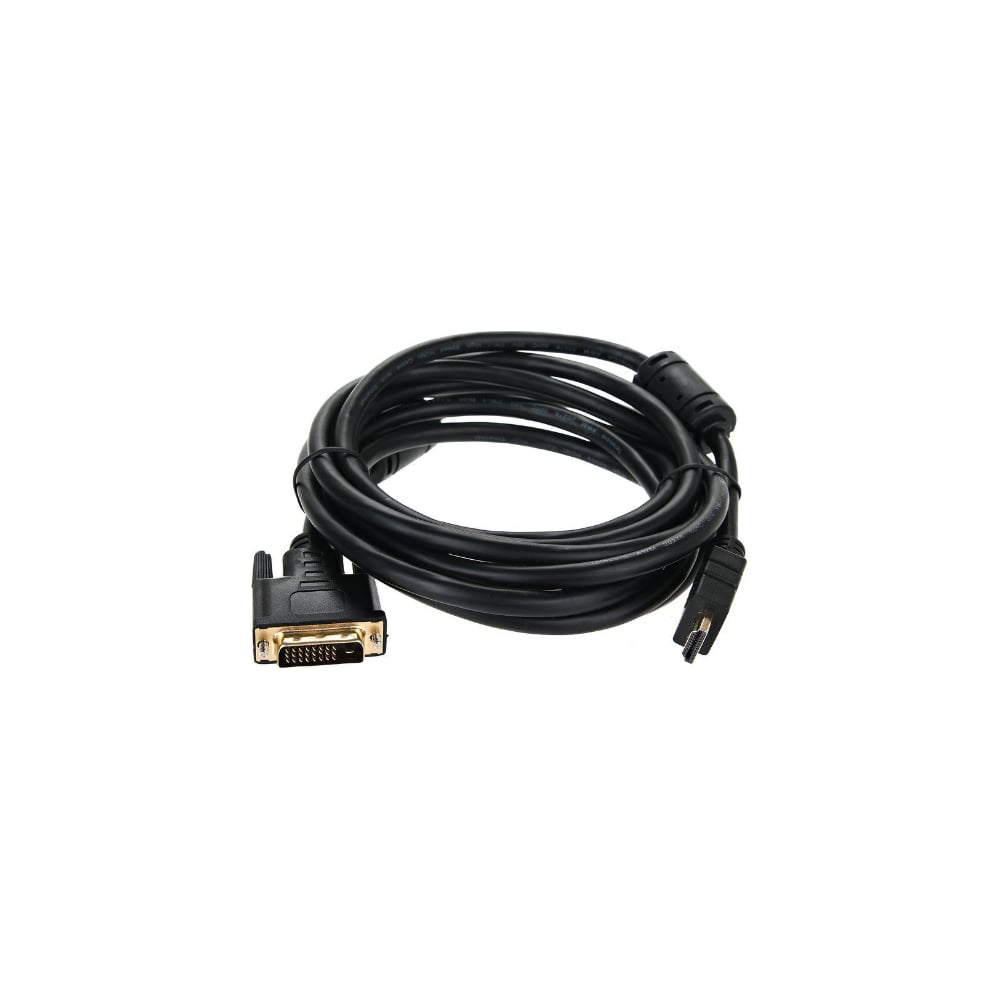Кабель Telecom HDMI to DVI-D Dual Link /19M -25M/ 3м, 2 фильтра, CU ...