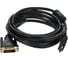 Кабель Telecom HDMI to DVI-D Dual Link /19M -25M/ 3м, 2 фильтра, CU CG481F-3M 1